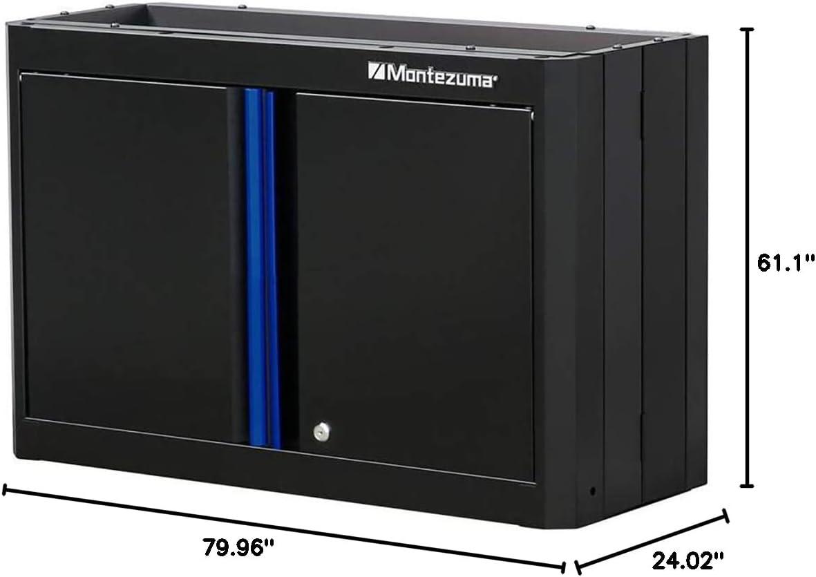 Montezuma 3 Piece Steel Garage Organization Cabinet