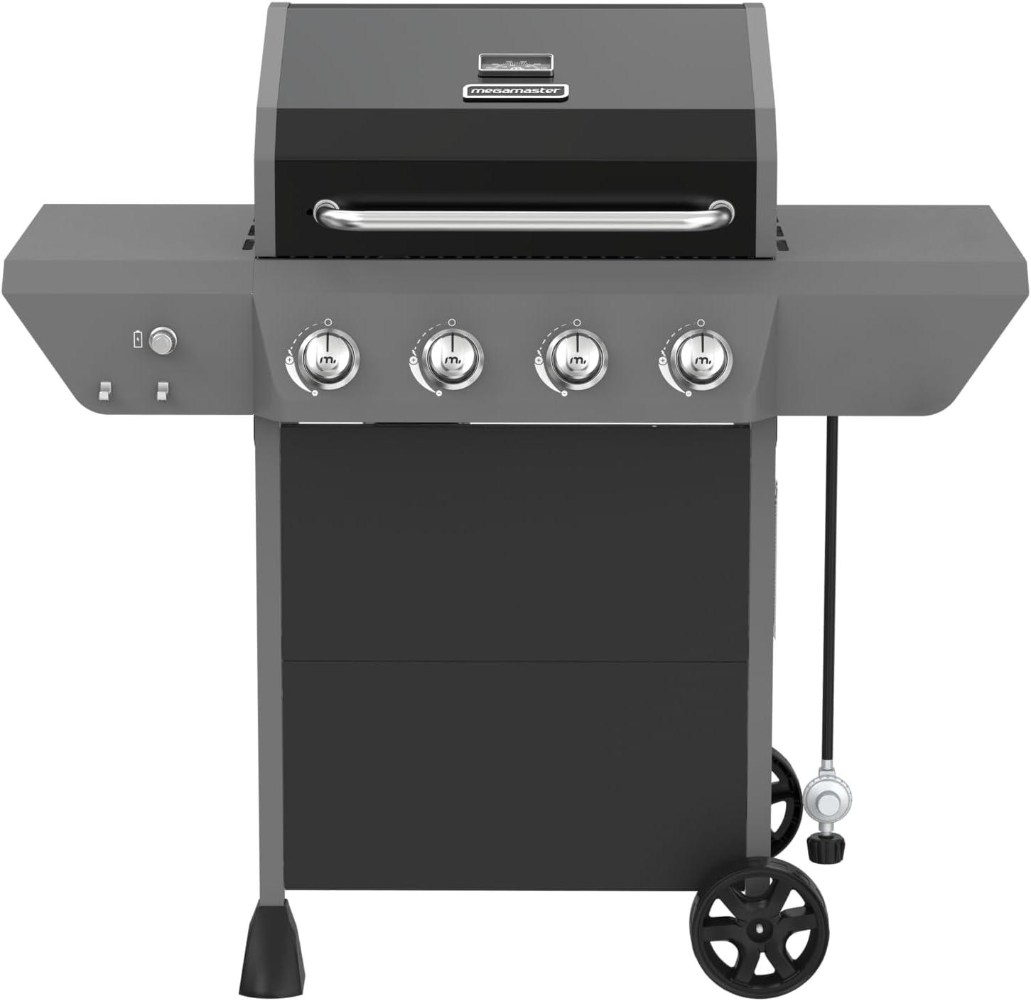 Megamaster 4 - Burner Freestanding Liquid Propane Gas Grill