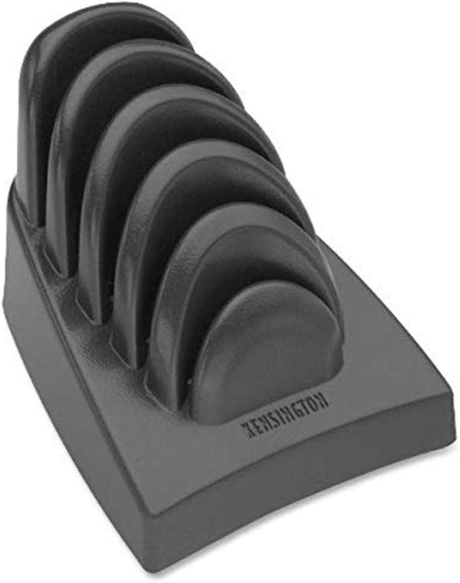 Kensington Blue Plastic Five-Slot Desktop Copy Holder