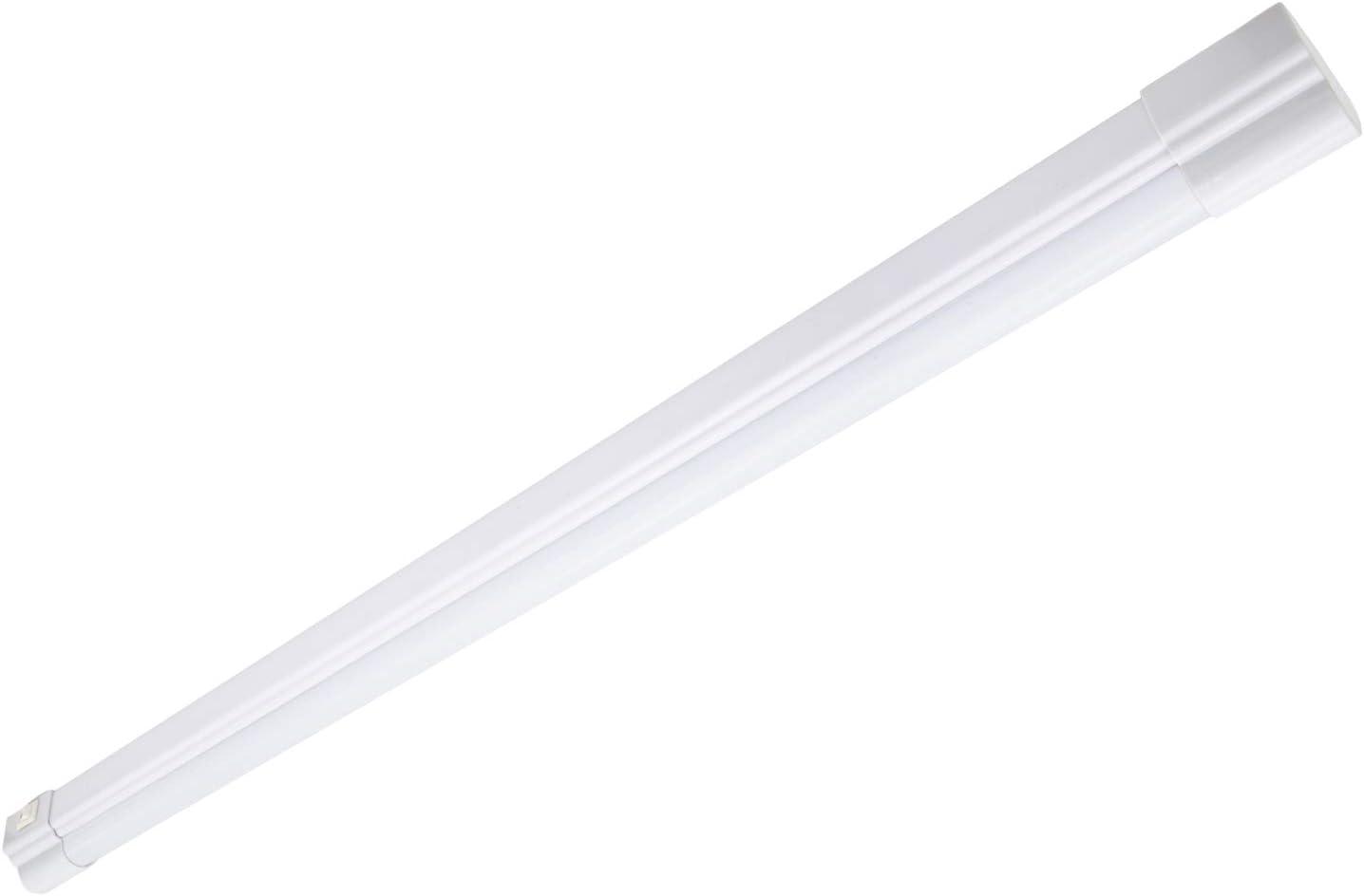 24-Inch White Polycarbonate LED Under Cabinet Light with Switch