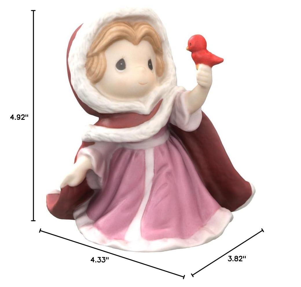 Precious Moments Disney Showcase Beauty and the Beast Friends Like You Are a Beautiful Adventure Belle Bisque Porcelain Figurine