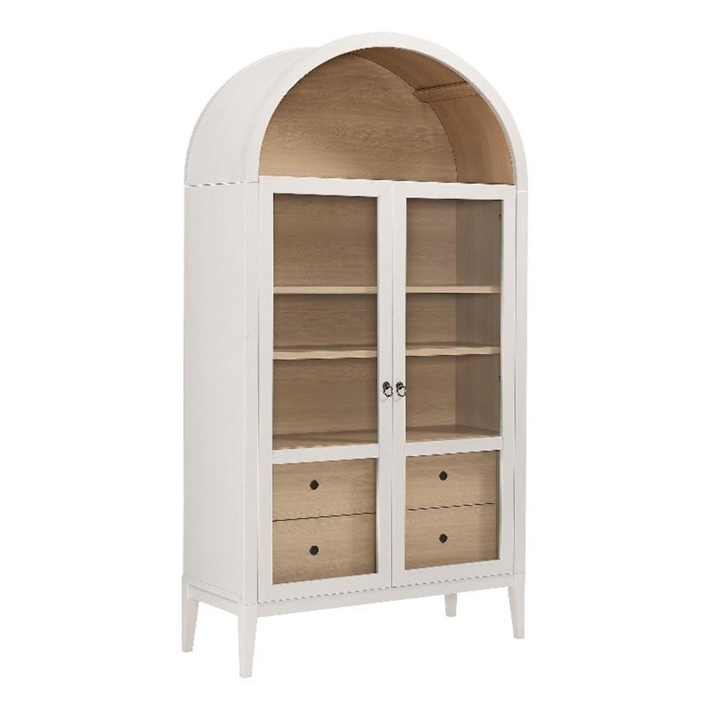 Modway Nolan 74" Tall Arched Storage Display Cabinet