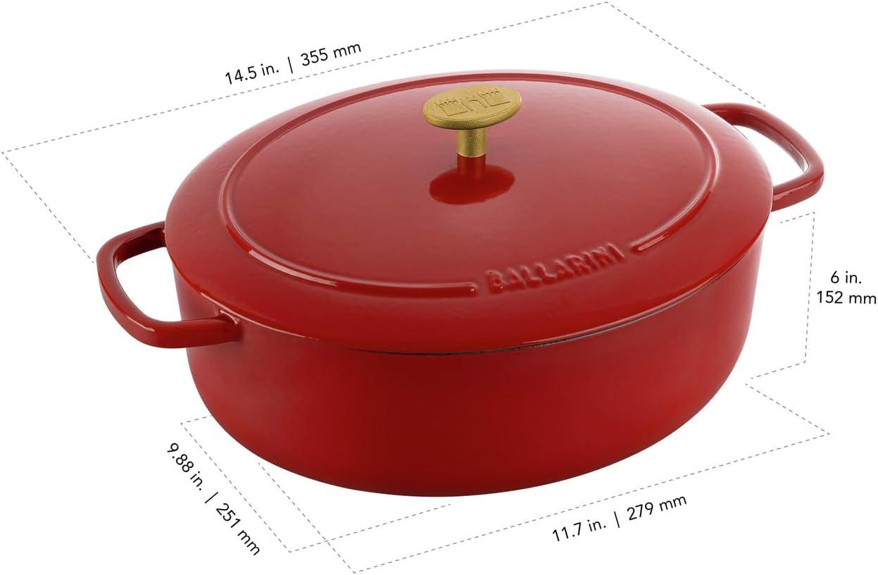 Ballarini Ballarini Bellamonte Cast Iron Round Dutch Oven