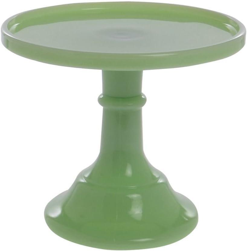 Mosser Glass 6" Cake Plate| Jade