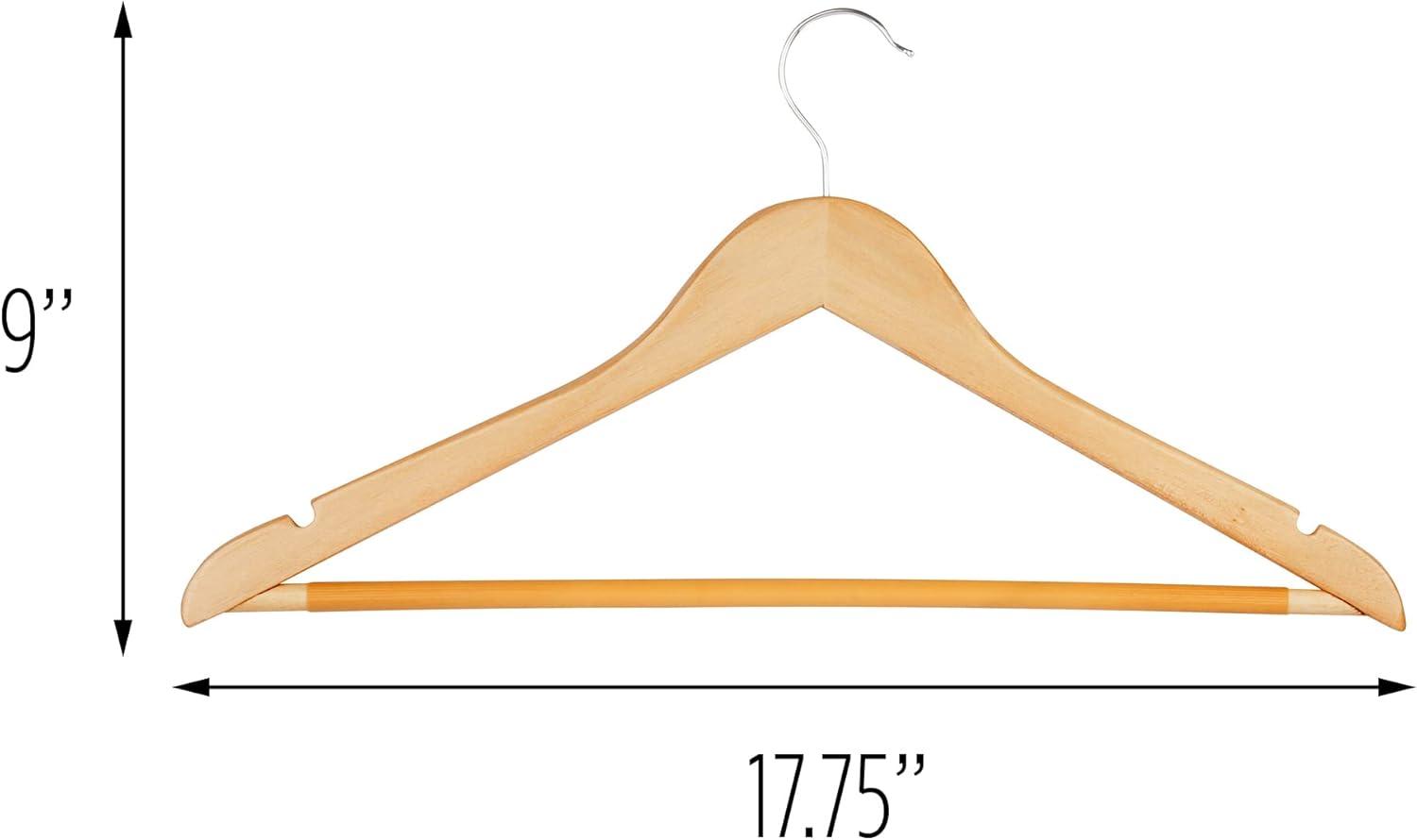 Wood Non-Slip Standard Hanger for Dress/Shirt/Sweater