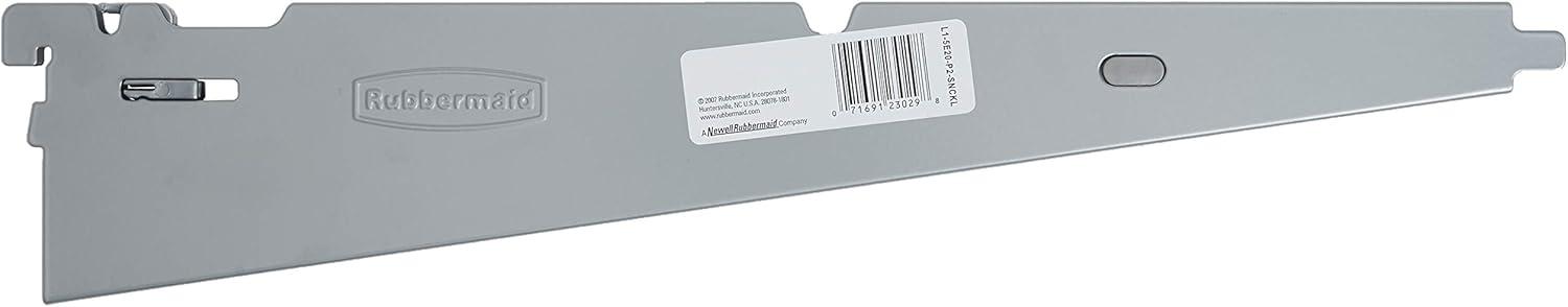 Rubbermaid FastTrack Garage 16" Steel Shelf Bracket with Speed Clips