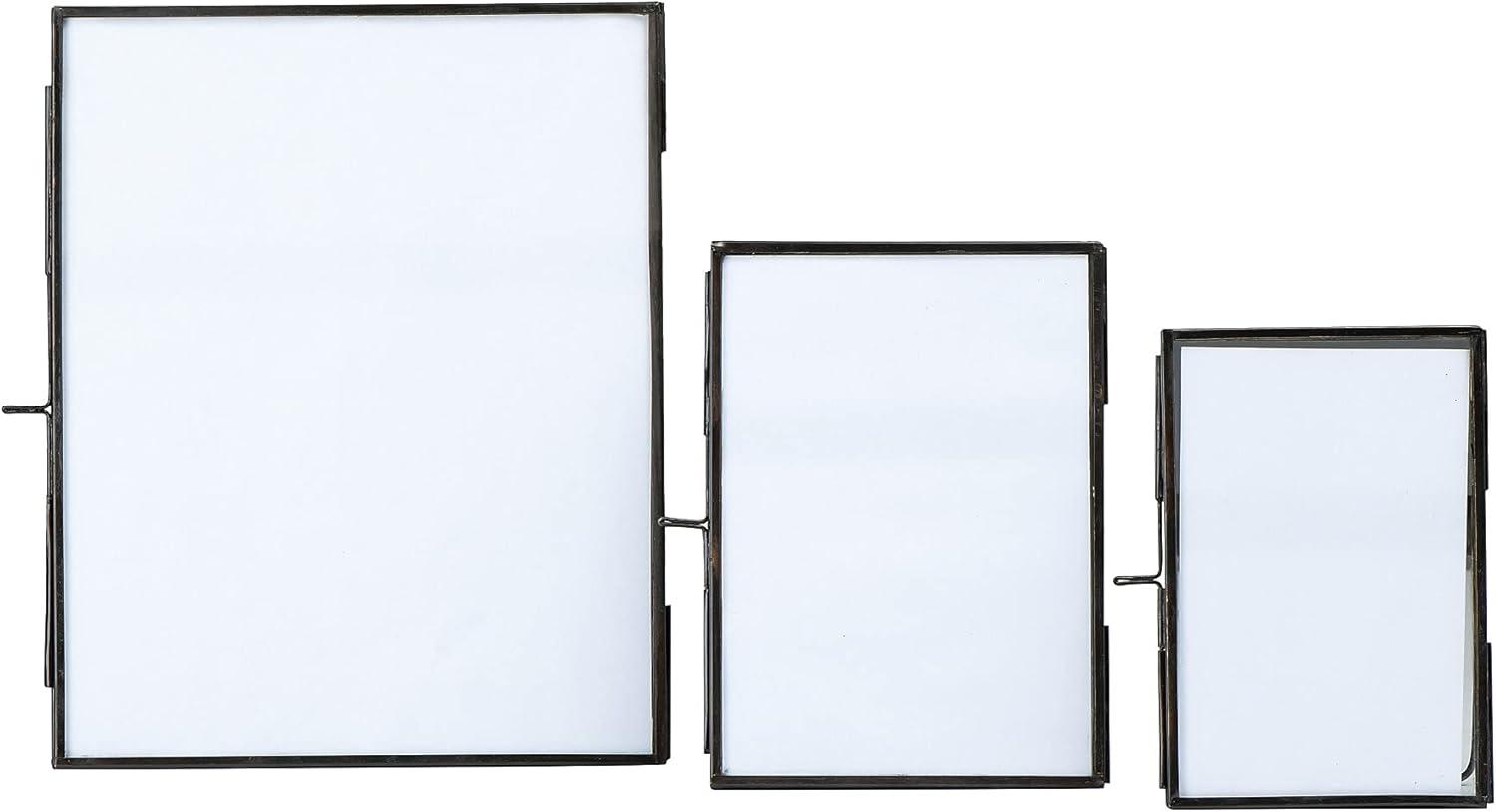 Creative Co-Op Metal Framed Photo Frames, Set of 3