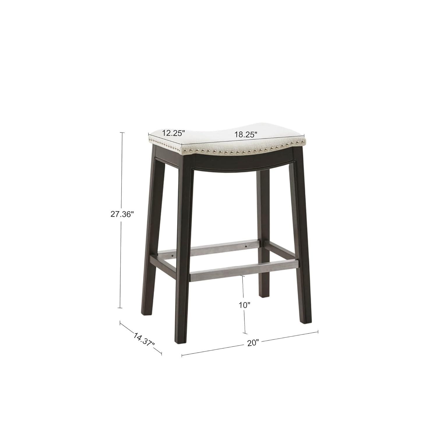Madison Park Belfast Belfast Counter Stool with Cream Finish