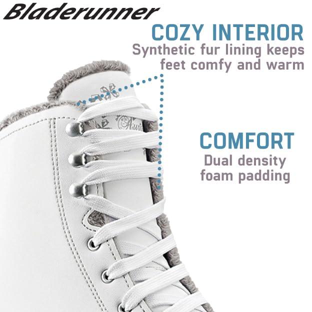 Rollerblade Bladerunner Aurora Figure Ice Skates | Adult Women's | Black