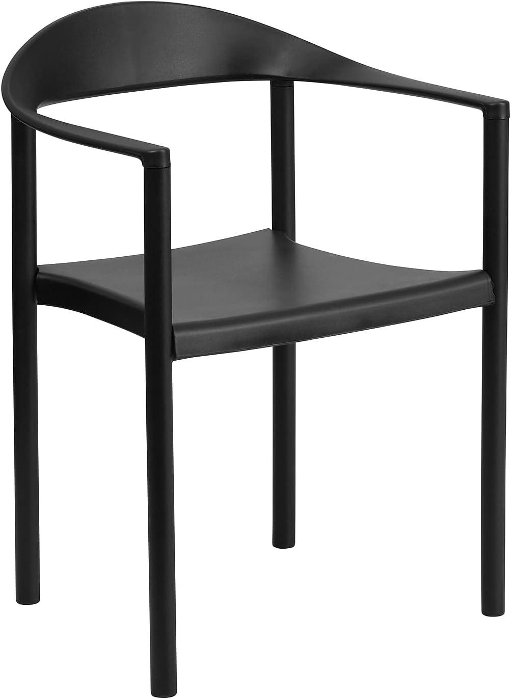 Flash Furniture HERCULES Series 1000 lb. Capacity Plastic Cafe Stack Chair