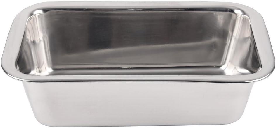 Stainless Steel Bread Loaf and Cake Pan 2.5" W x 8" L