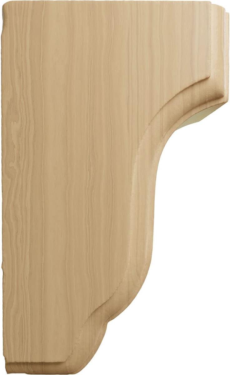 Ekena Millwork 2 1/2"W x 2 3/4"D x 4 1/2"H Capistrano Mission Corbel, Cherry