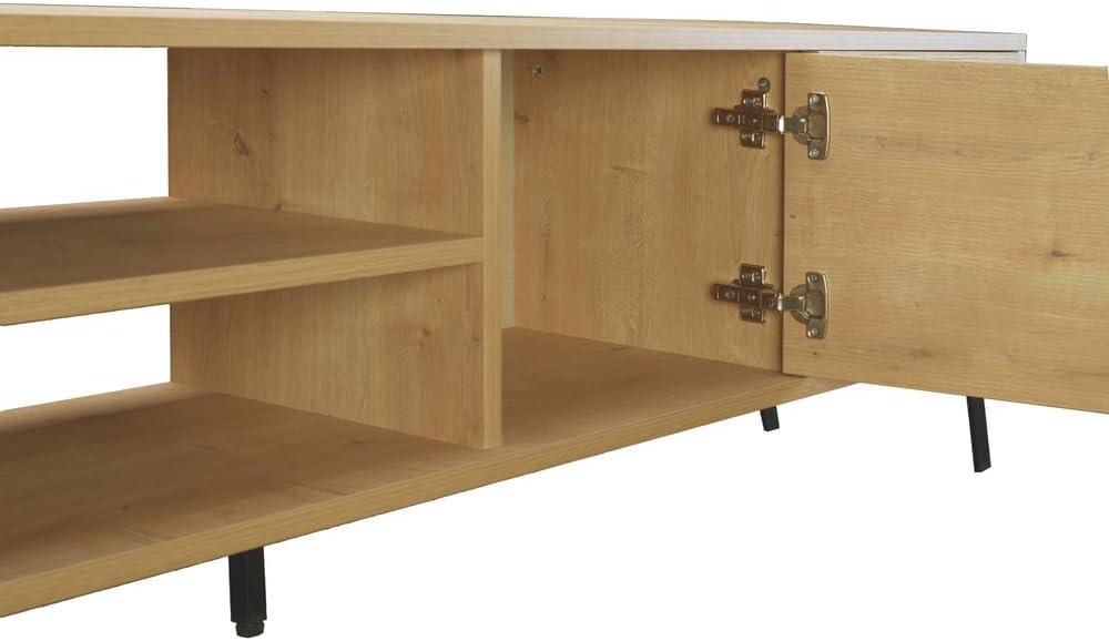 Niche TV Stand for TVs up to 70" Light Oak