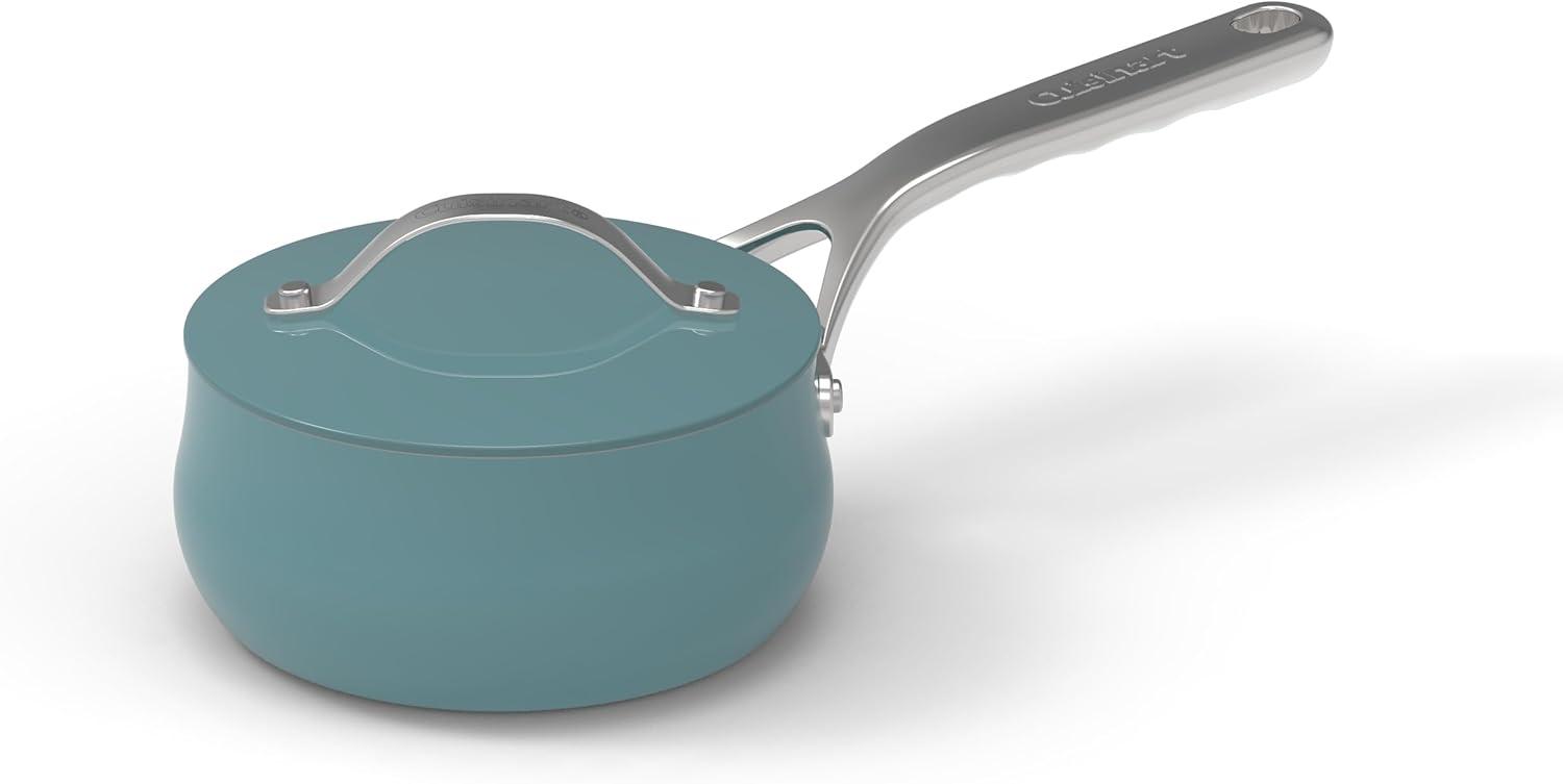 Cuisinart Culinary Collection 1 Qt. Saucepan with Cover, Tailored Teal