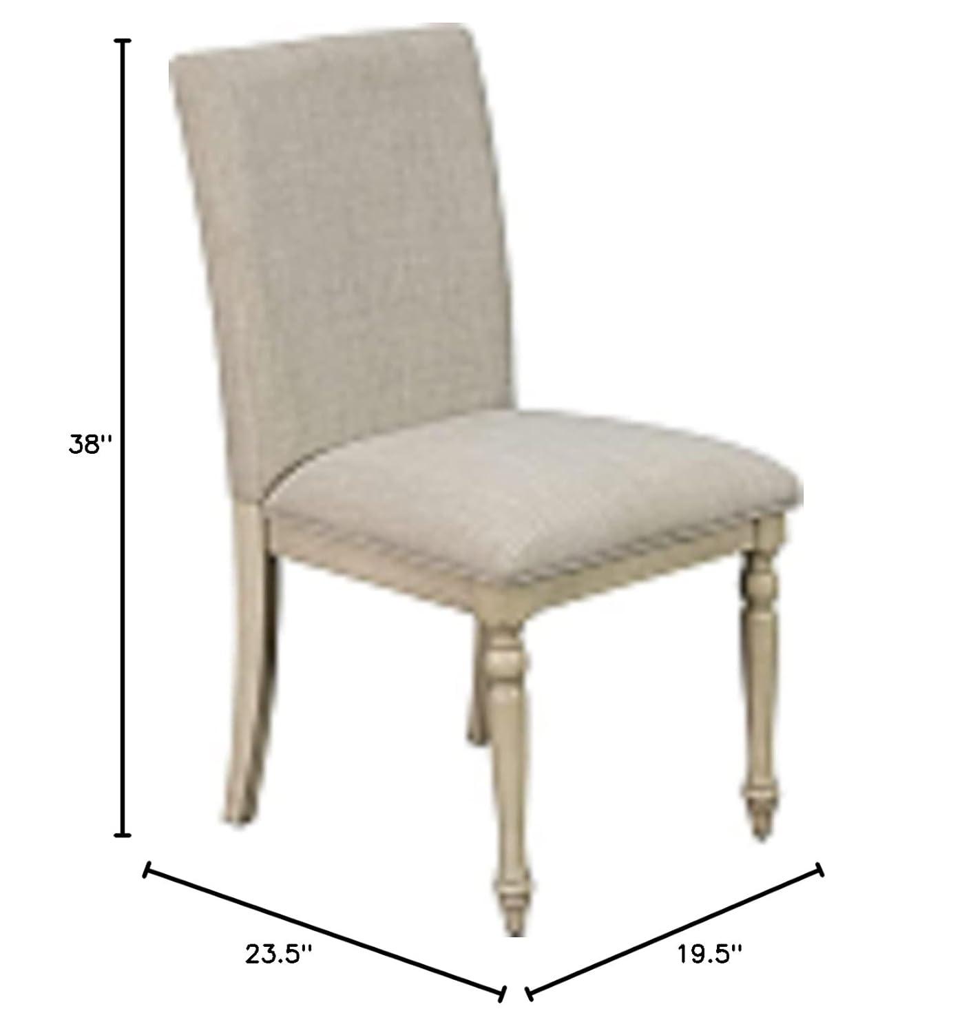 Martha Stewart Fiona Side Chair in Light Gray (Set of 2)