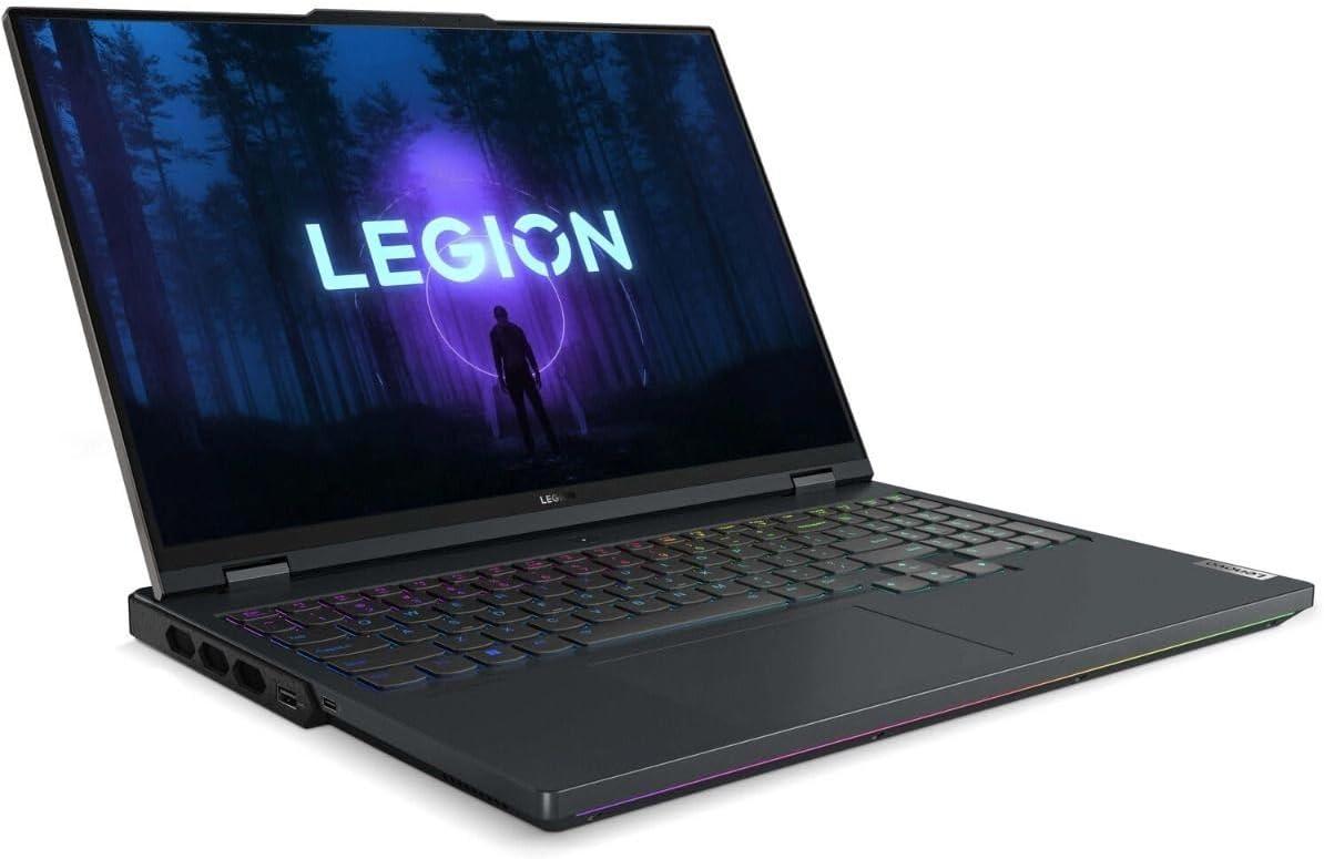 Lenovo Legion Pro 7 16IRX9H 83DE - Intel Core i9 - i9-14900HX / up to 5.8 GHz - Win 11 Pro - GeForce RTX 4090 - 32 GB RAM - 1 TB SSD NVMe x 2 - 16" IPS 2560 x 1600 (WQXGA) @ 240 Hz - Gigabit Ethernet - Wi-Fi 6E, Bluetooth - eclipse black - kbd: US English - with 3 Years Legion Ultimate Support with Onsite