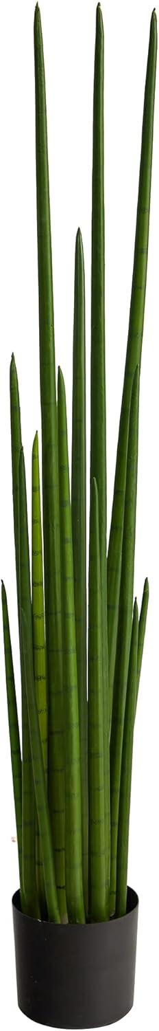 Nearly Natural 5-ft Sansevieria Snake Artificial Plant