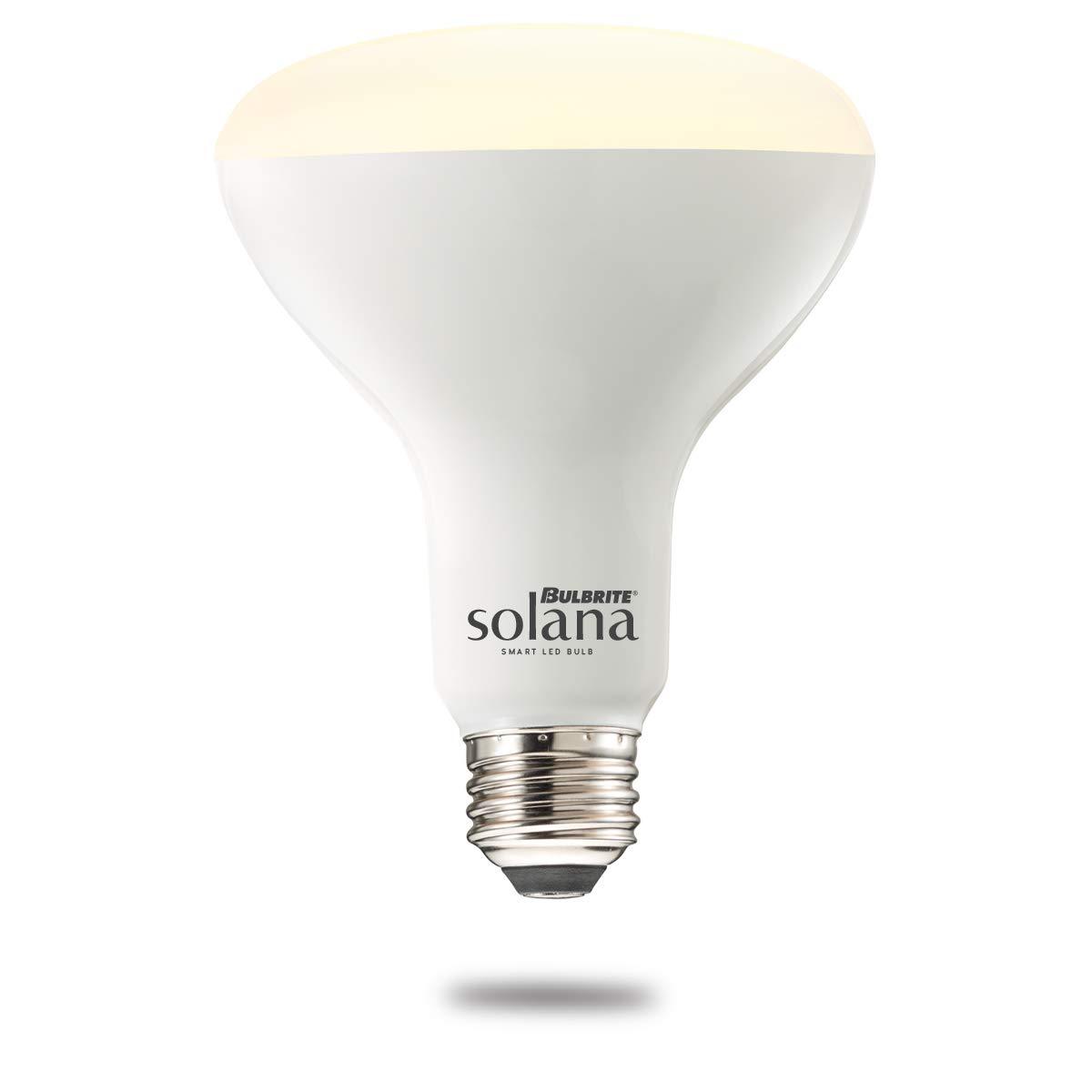 Bulbrite Solana Solana Ceiling WiFi Connected LED Smart Light Bulb, Single-BR30 196110