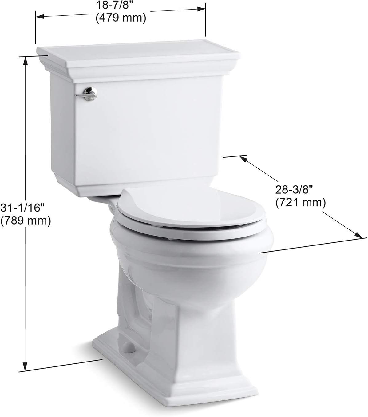 Memoirs® Stately Comfort Height 1.28 gpf Two-piece Round-front Toilet