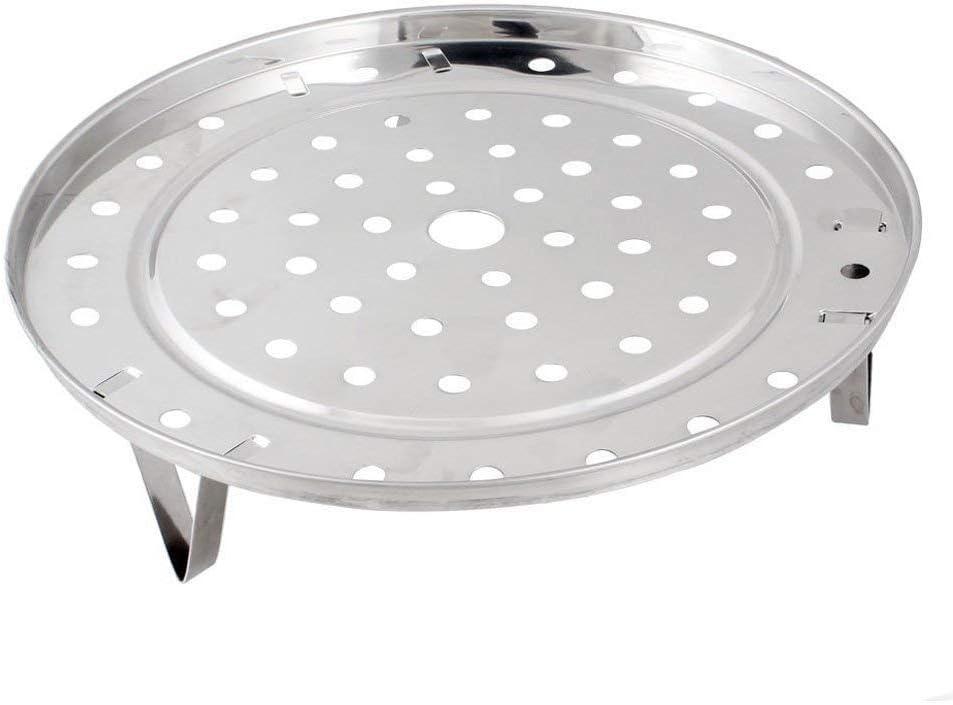 Steaming Rack Household Stainless Steel Cooking Ware Thickened Steaming Rack Stand (10 inch)