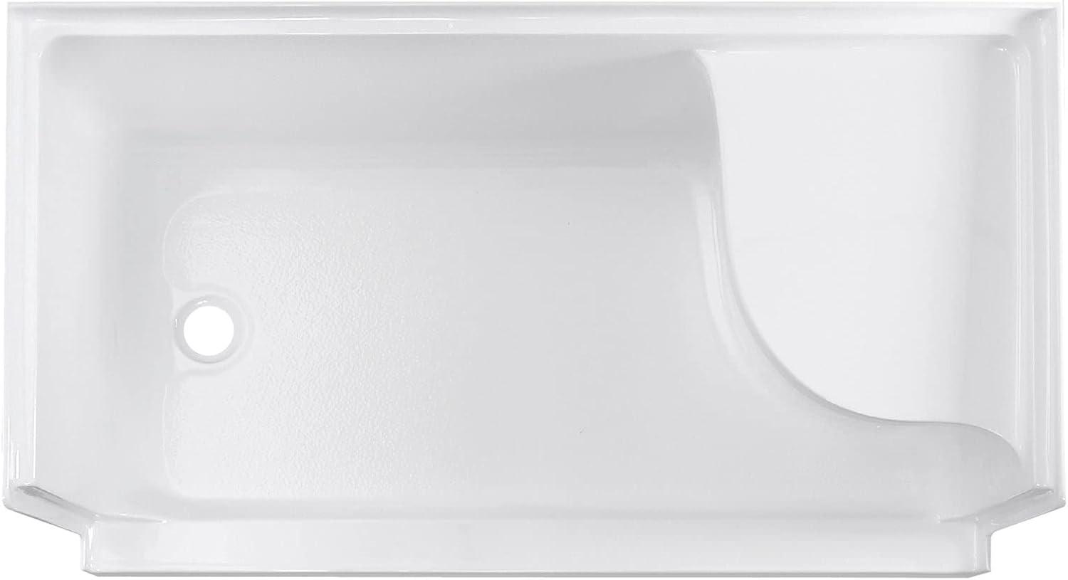 Aquatique 60" x 32" Single Threshold Shower Base