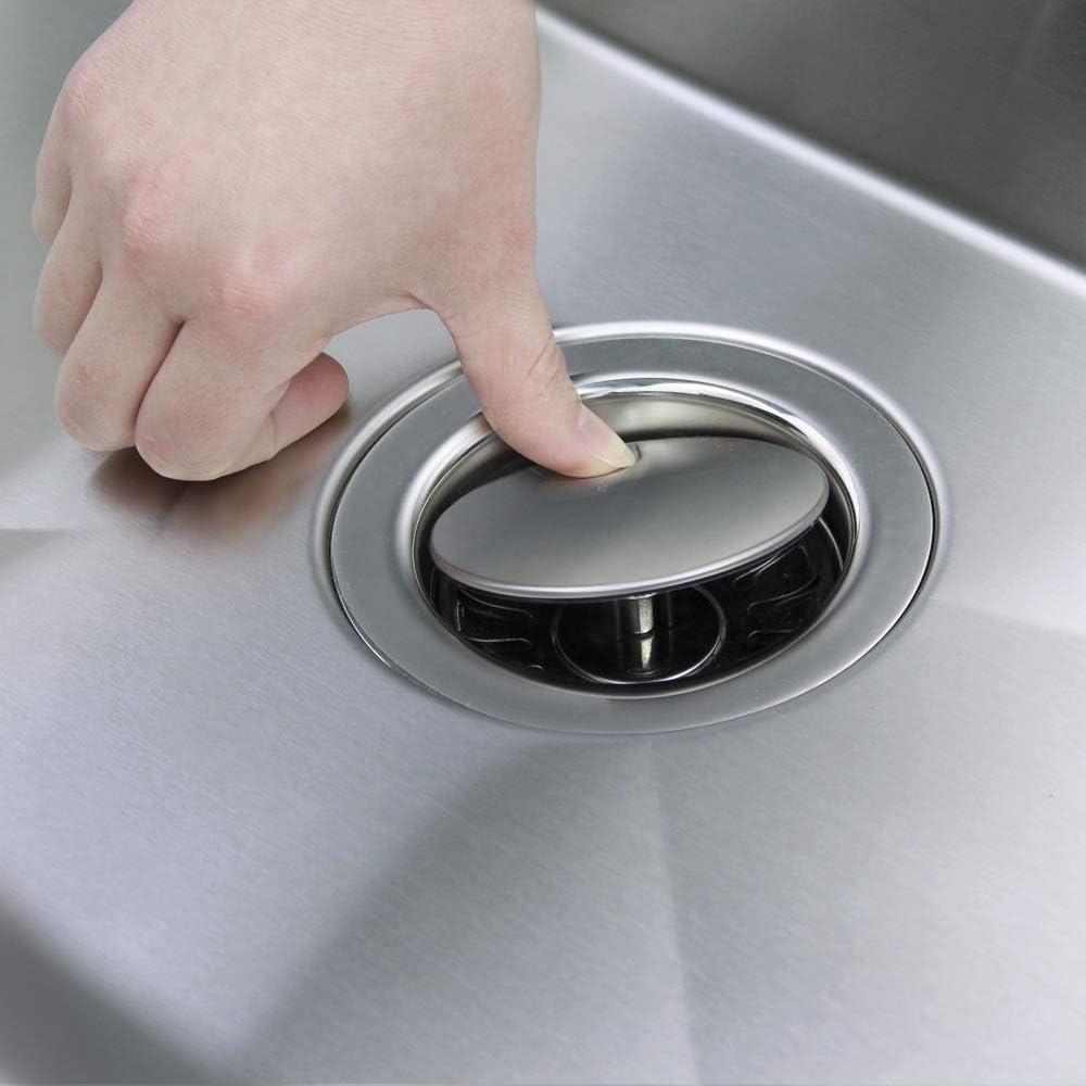 32-Inch Brushed Stainless Steel Dual Mount Kitchen Sink