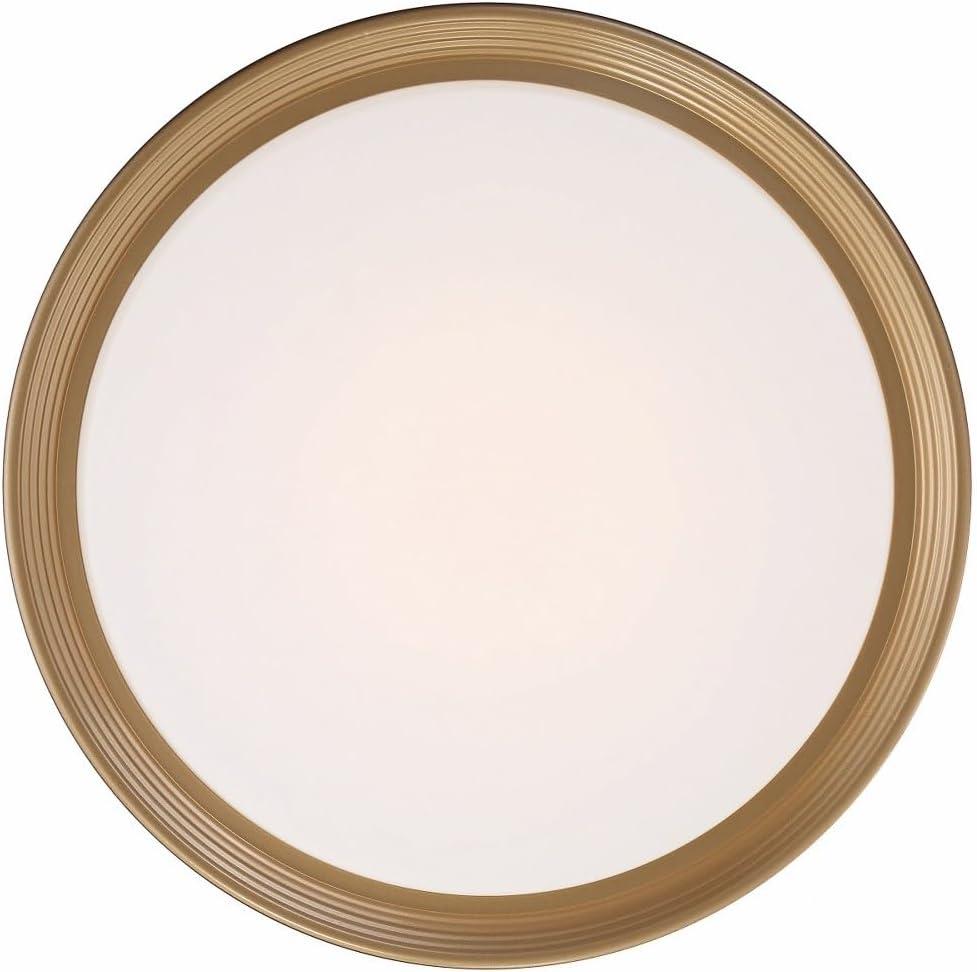 Access Lighting Malaga 1 - Light Flush Mount in Matte Black