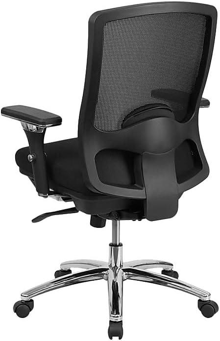Flash Furniture Hercules 24/7 Intensive Use Big & Tall 350 lb. Rated Mesh Multifunction Chair