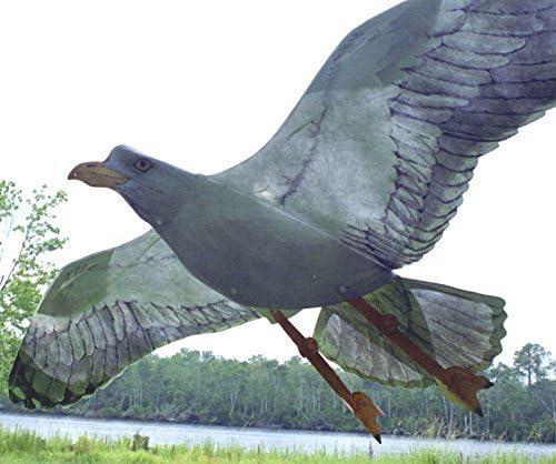 Ivory and Beige Fiberglass Sea Gull Kite with 42.5" Wingspan