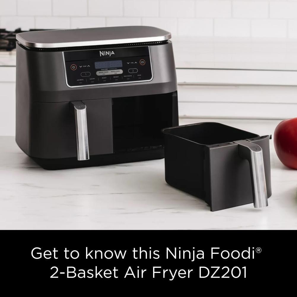 Ninja Foodi ® 2-Basket 8-Qt. Air Fryer with DualZone™ Technology