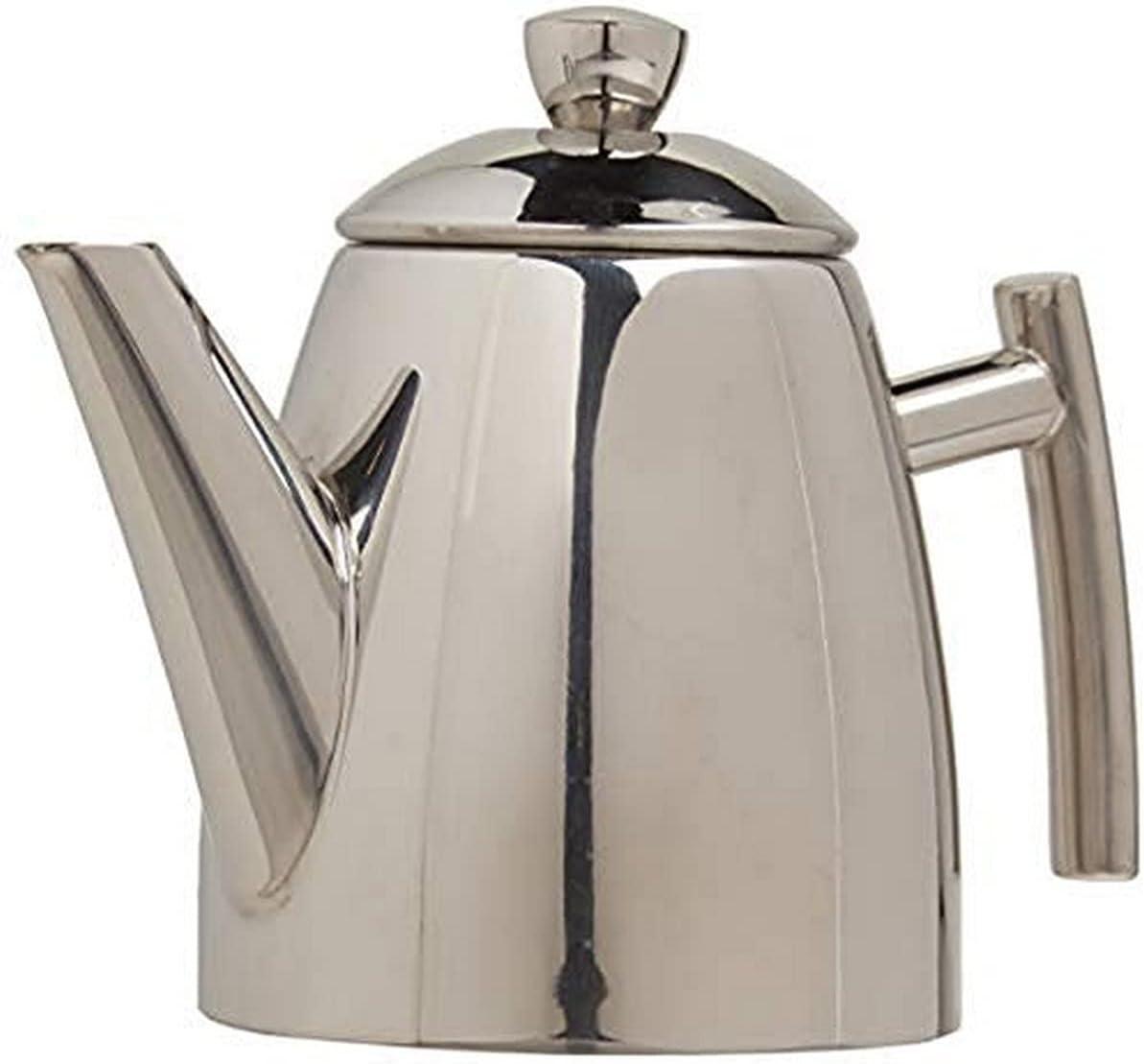 Frieling Primo Teapot w/ infuser, mirror finish, 14 fl. Oz., Stainless steel