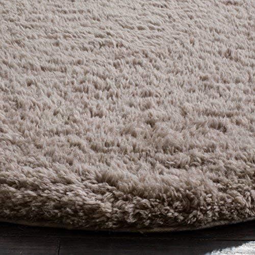 Sheep Shag SSG101 Hand Woven Area Rug - Silver - 5'x8' - Safavieh.