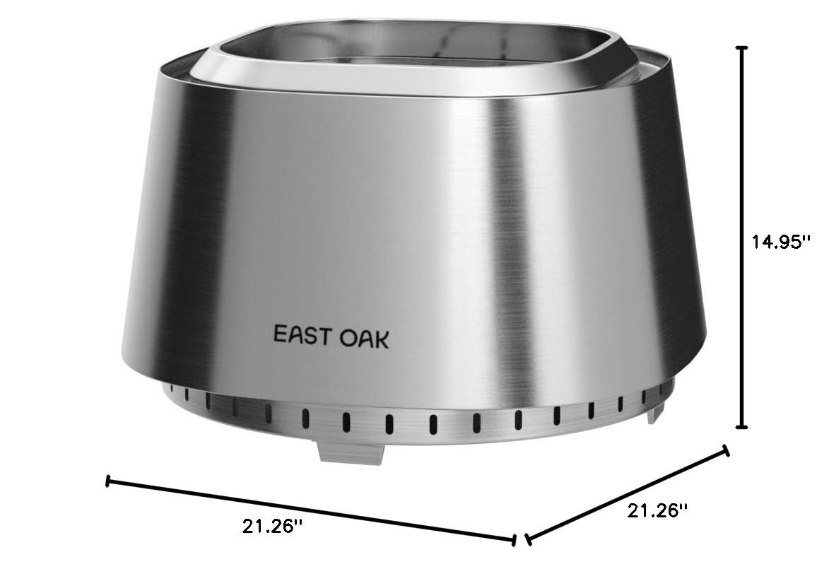EAST OAK EAST OAK Smokeless Outdoor Fire Pit