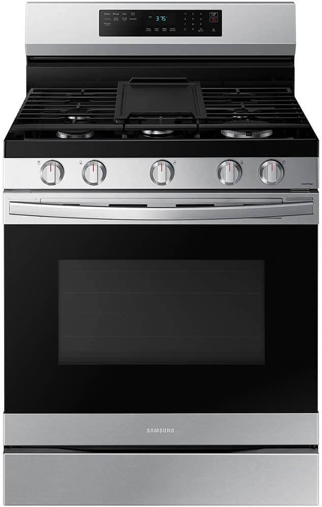 6.0 cu. ft. Smart Freestanding Gas Range with Integrated Griddle