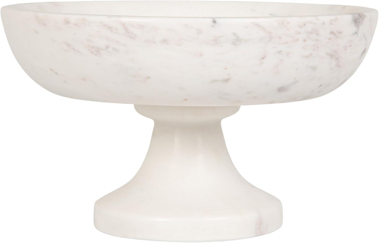 De Luca Footed Bowl - White