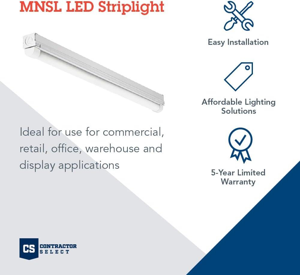 Lithonia Lighting MNSL L23 1LL 2 in. 1-Light LED Strip - MVOLT 40K 8CRI M6