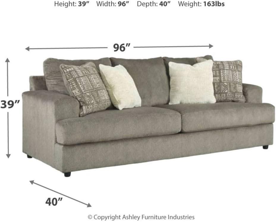 Signature Design by Ashley Soletren Sofa in Ash