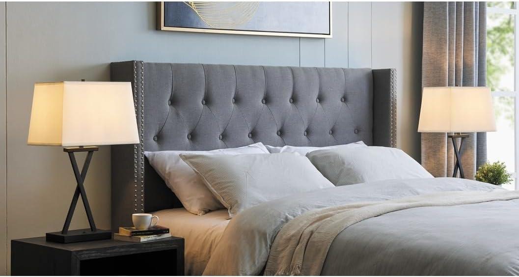 Three Posts™ Monterey Metal USB Table Lamp (Set of 2)