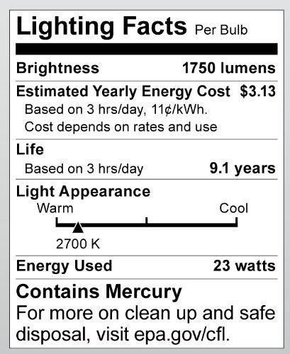 Satco S8207 - 26 watt; Spiral Compact Fluorescent; 2700K; 82 CRI; GU24 base; 120 volts