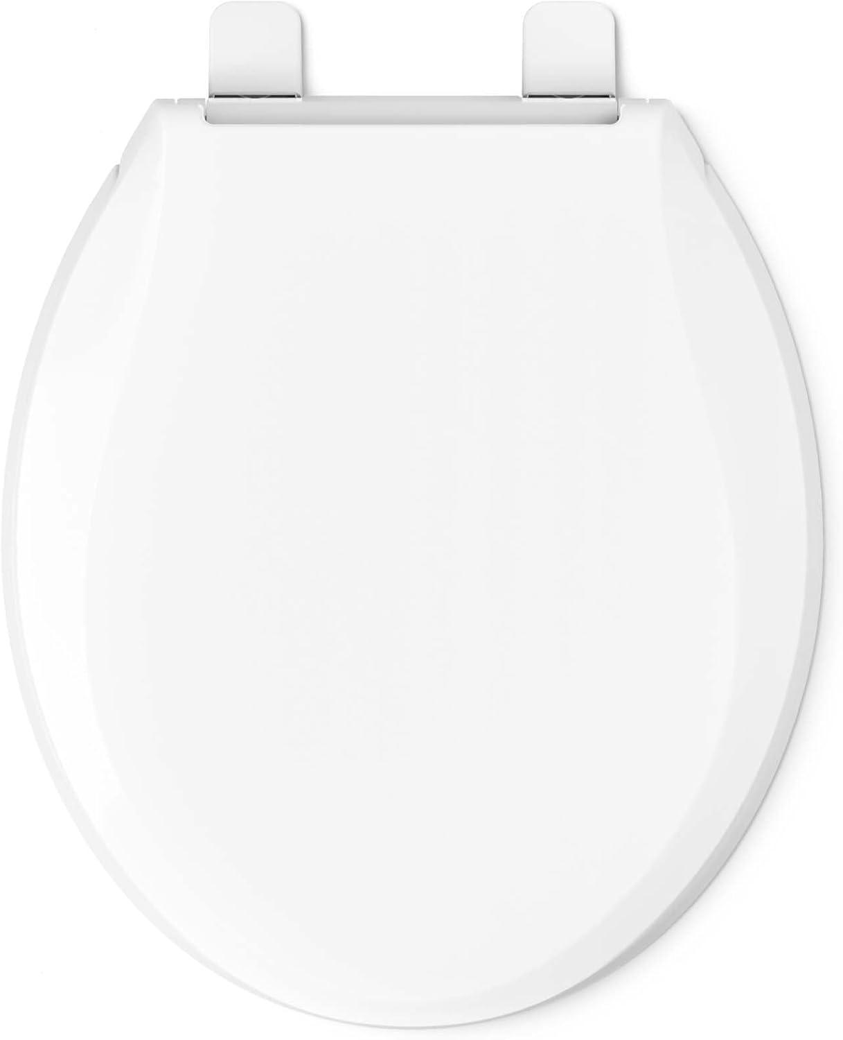 Kohler Cachet Round-Front Toilet Seat with Quiet-Close Lid and Seat and Grip-Tight Bumpers K-4639-RL-0