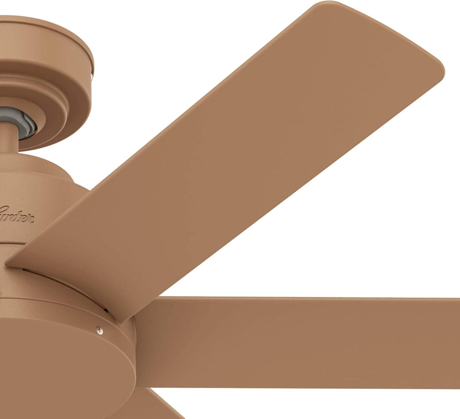 44" Kennicott 6 - Blade Outdoor Standard Ceiling Fan with Wall Control