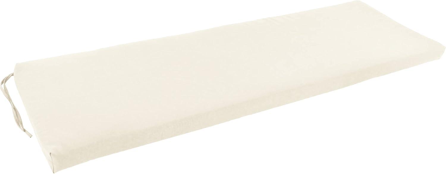 Blazing Needles 60-inch by 19-inch Solid Twill Bench Cushion