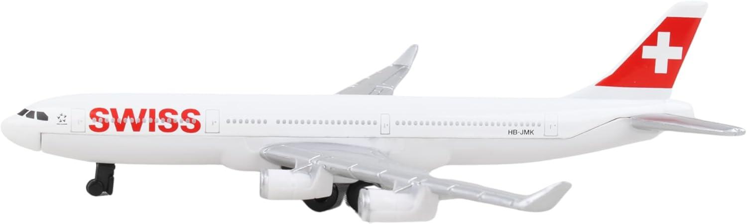 Swiss International Airliner Toy Airplane Diecast with Plastic Parts
