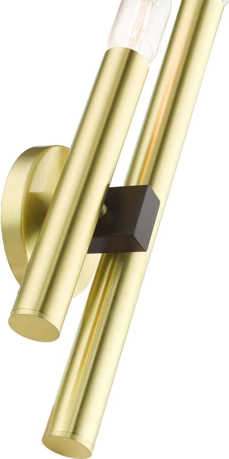 Livex Lighting Helsinki 2 - Light Wall Light in  Satin Brass