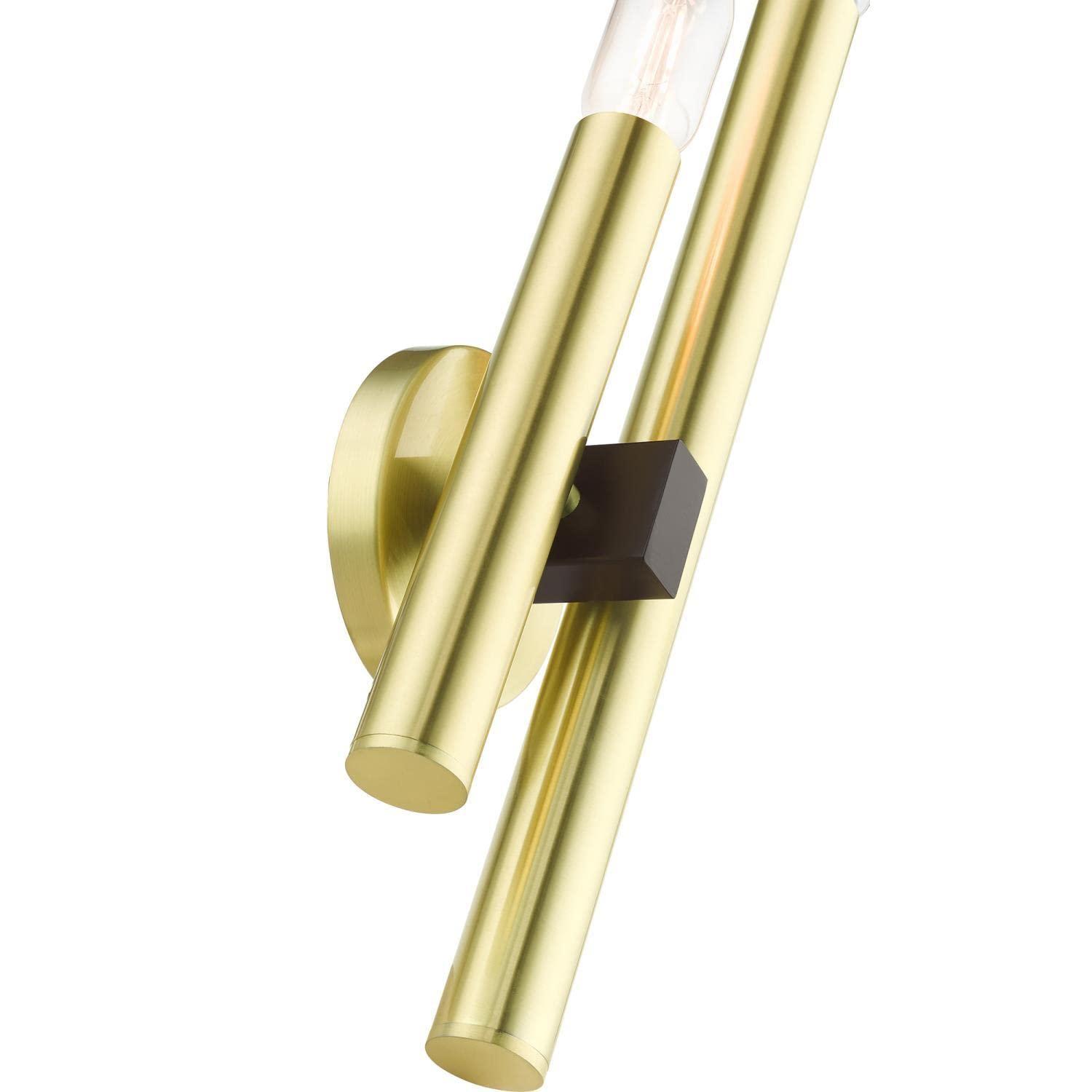 Livex Lighting Helsinki 2 - Light Wall Light in  Satin Brass