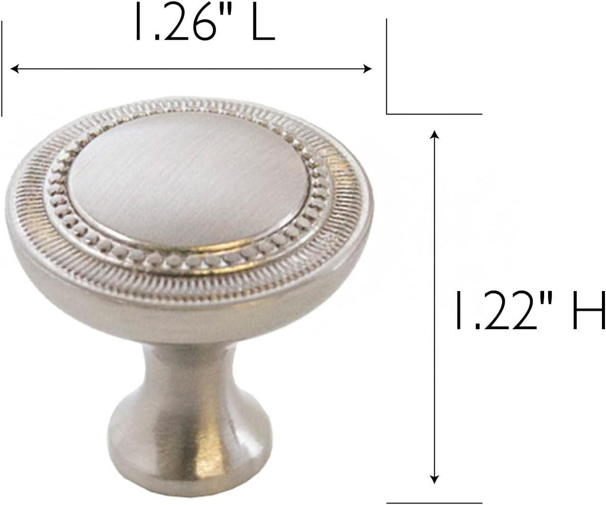 Regal 1 1/4" Diameter Mushroom Knob Multipack (Set of 10)