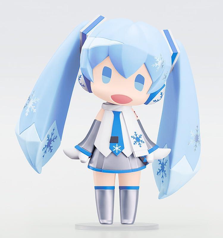 Snow Miku Chibi Figure with Movable Neck Joint