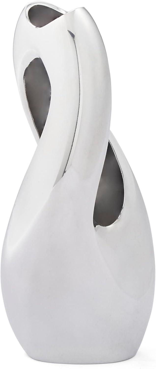 Nambe Twist Bud Vase