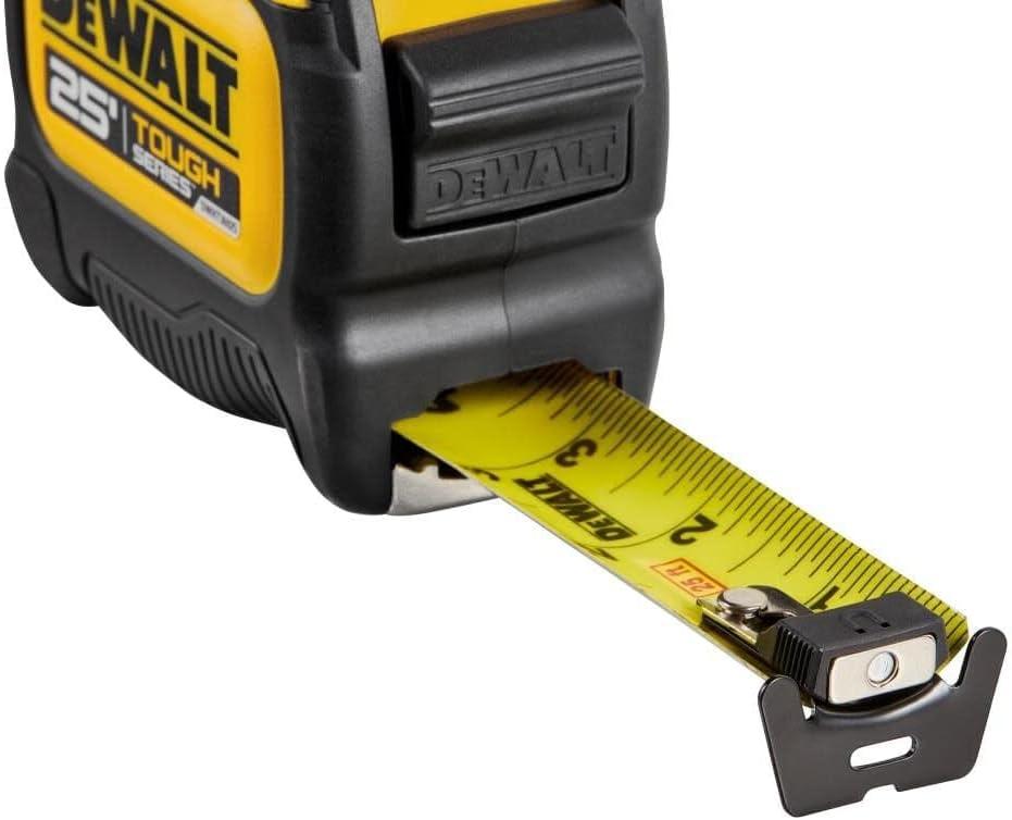 Dewalt 1.25" x 25' Premium Tape Rule 13' Blade Standout For Increas, Each