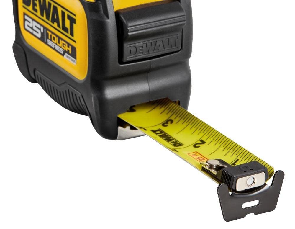 Dewalt 1.25" x 25' Premium Tape Rule 13' Blade Standout For Increas, Each
